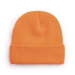 Mini Fashion™ - Eigen lettertype - Gepersonaliseerde Beanie Muts Oranje / 3 / M (1.5-5 jaar) | Educatief Speelgoed