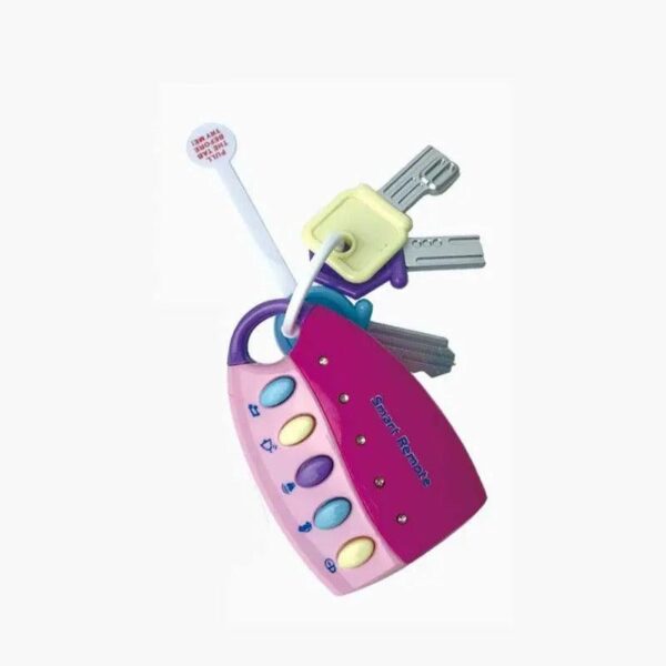 Musical Keys™ - Muzikale Autosleutel - Baby Speelgoed Roze | Educatief Speelgoed - Afbeelding 1