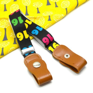 Mini Fashion™ - Past Altijd - Elastische Riem voor Kinderen Zwart - 16 / 40-65cm (1-12 jaar) | Educatief Speelgoed