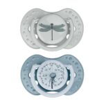 Fopspeen Difrax Dynamic 18+ mnd Botanic Blue/Green