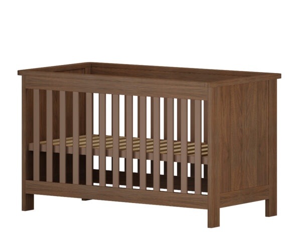 Ledikant Livvie Walnut - Afbeelding 1