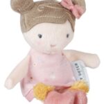 Knuffelpop Little Dutch Rosa 10cm