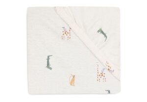 Hoeslaken Ledikant Jollein 60x120 Jersey Jungle Jambo
