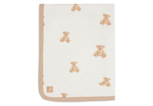 Deken Ledikant Jollein Jersey 100x150 Teddy Bear