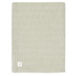Deken Ledikant Jollein 100x150 Grain Knit Olive Green/Velvet