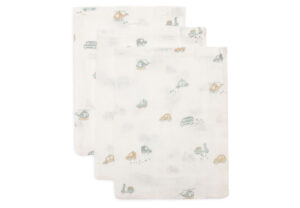 Washandjes Jollein Hydrofiel On The Go 3-pack