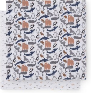 Multidoek Jollein Hydrofiel 115x115 Polar 2st
