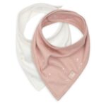 Slabber Bandana Jollein Twinkling Wild Rose 2st