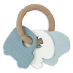 Bijtring Jollein Siliconen Sleutelbos On The Go