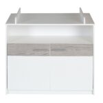 Commode Sun/White Boathouse Incl. Bladvergroter