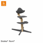 Kinderstoel Stokke® Nomi Anthracite/Oak