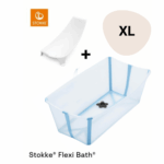 Bad Opvouwbaar Stokke® Flexi Bath® XL Bundle Ocean Blue