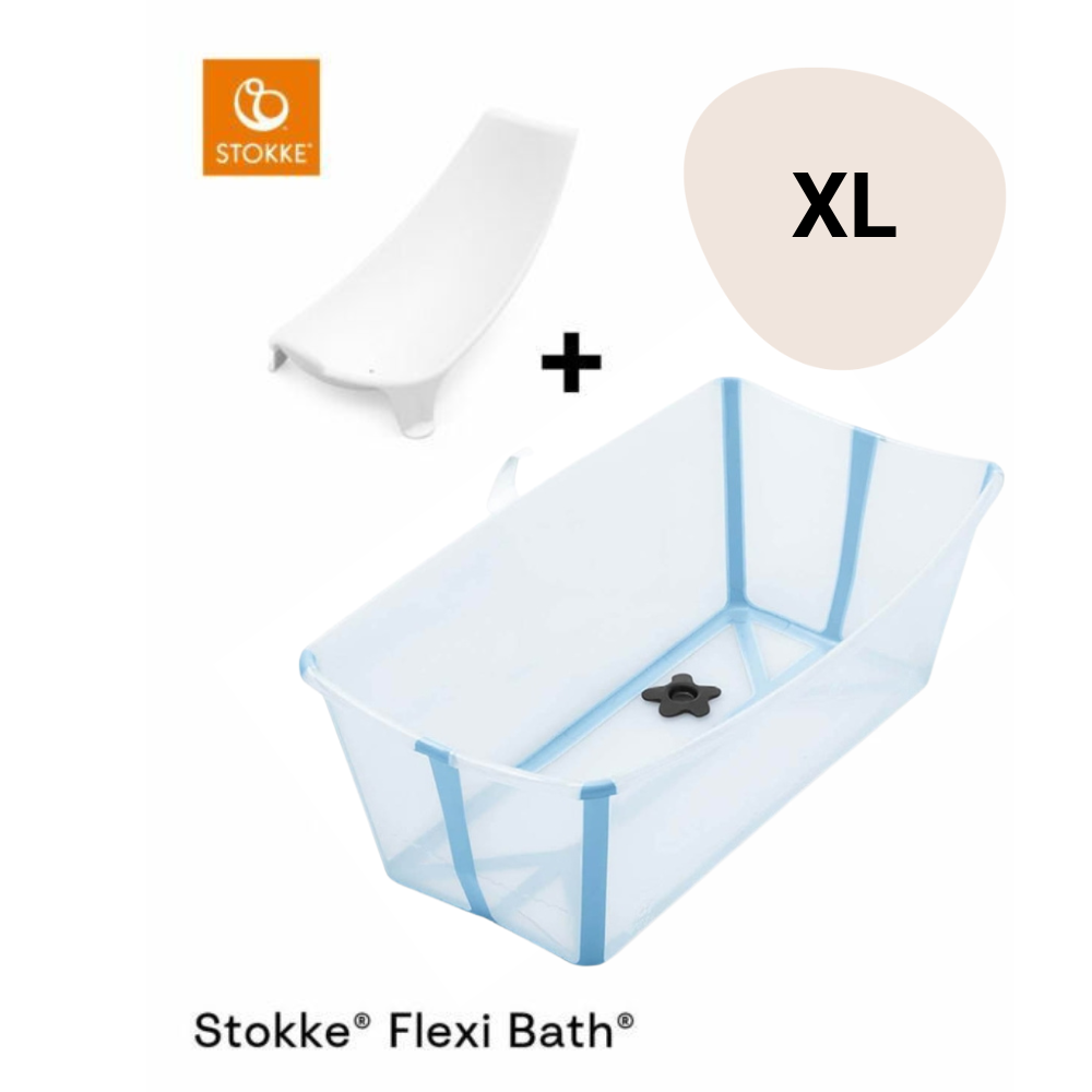 Bad Opvouwbaar Stokke® Flexi Bath® XL Bundle Ocean Blue Bad Opvouwbaar Stokke® Flexi Bath® XL Bundle Ocean Blue - Afbeelding 1