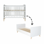 Meegroeiledikant/Bed Quax Loft White
