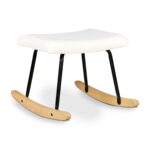 Voetenbank Quax Basic Bouclé Cream Sheep