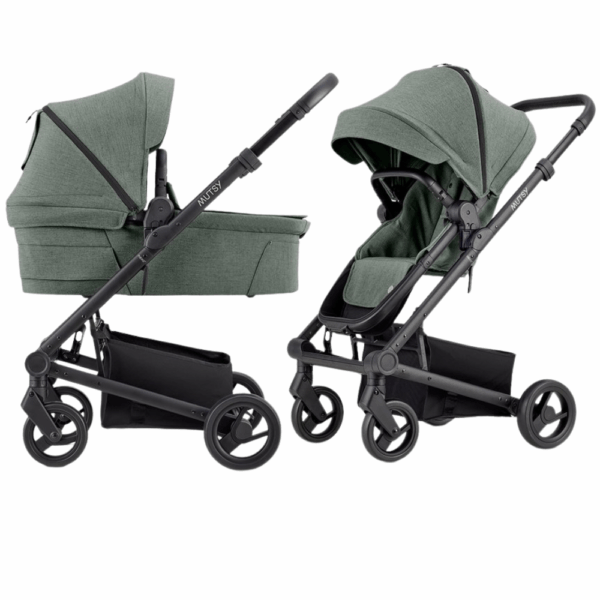 Kinderwagen Mutsy Nexo+ PLUS Complete Sea Green/Black - Afbeelding 1