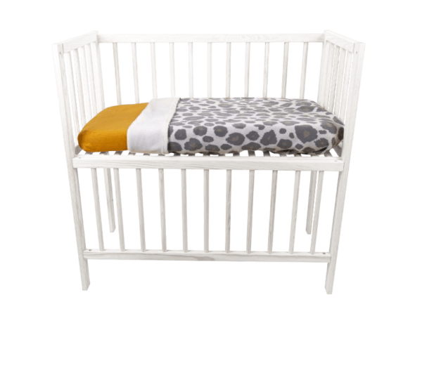 Wieg Co-Sleeper Lily 40x80 OPEN 4000.03.BF White Wash - Afbeelding 1