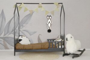 Juniorbed House House Black