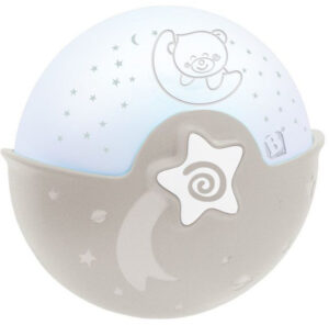 Nachtlamp&Projector Infantino Grey