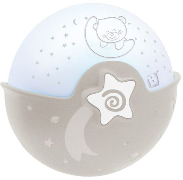 Nachtlamp&Projector Infantino Grey - Afbeelding 1