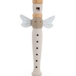 Houten Fluit Label-Label Nougat