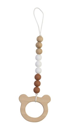 Speenketting BamBam Hout Bear Eco