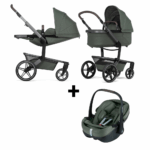 Kinderwagen Joolz Day5 Forest Green + Autostoel Joolz x Maxi-Cosi Pebble Pro 360