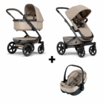 Kinderwagen Joolz Geo³ Sandy Taupe + Autostoel Joolz x Maxi-Cosi Pebble Pro 360