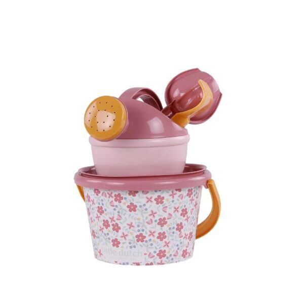 Strandset Little Dutch Pink Flower 5-delig - Afbeelding 1