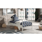 Kinderbed Bronxx 90x200 Wit