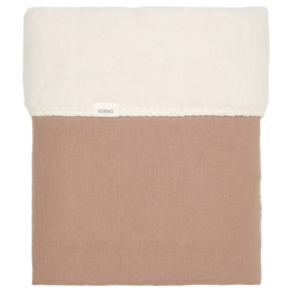 Deken Wieg Koeka Teddy Faro Caffe - Afbeelding 1