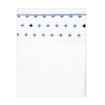 Laken Ledikant Briljant Baby Bias Tape Blue 100x150