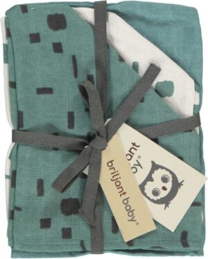 Washandjes Briljant Baby Hydrofiel Art Artic 3st