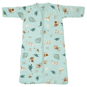 Slaapzak With Love Jersey Afritsbare Mouw Animals Blue 70cm