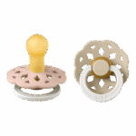 Fopspeen Bibs Boheme Glow Blush/Vanilla 0-6mnd 2st