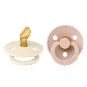 Fopspeen BIBS Anatomical Ivory/Blush 6-18mnd 2st