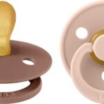 Fopspeen Bibs Symmetric Blush/Woodchuck 0-6mnd 2st