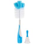 Flessenborstel Munchkin Cleaning Bottle&Nipple Brush Blue