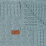 Deken Baby's Only Ledikant Cable Stonegreen