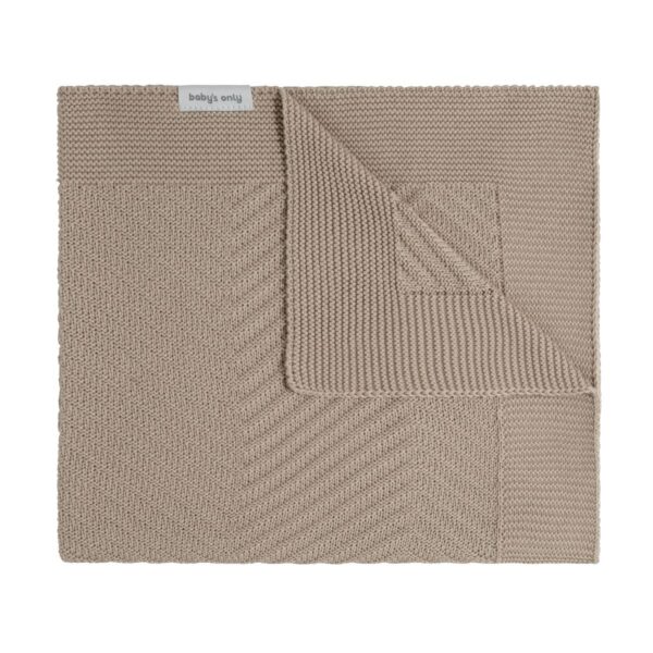 Deken Wieg Baby's Only Grace 70x95 Beige - Afbeelding 1