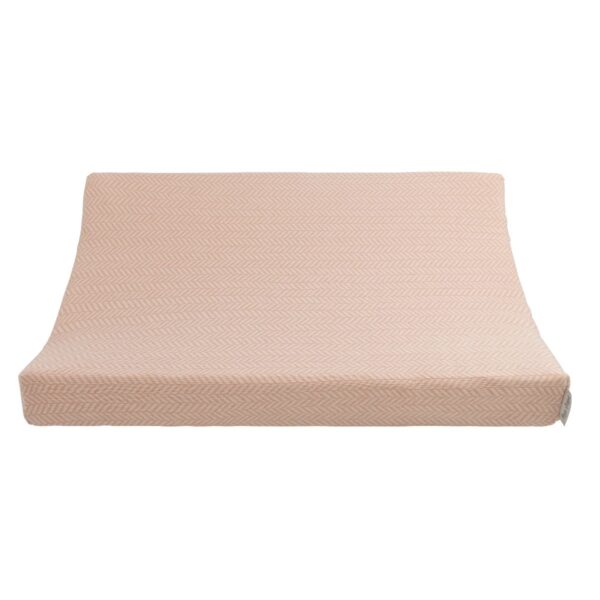 Aankleedkussenhoes Baby's Only Dawn Blush/Ecru - Afbeelding 1