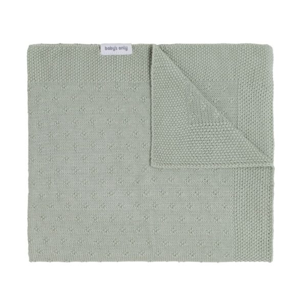 Deken Ledikant Baby's Only Mood Laurel Green - Afbeelding 1