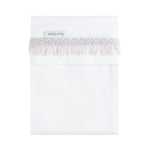 Ledikantlaken Baby's Only Happiness Gebreide Bies Urban Taupe/Ecru 120x150