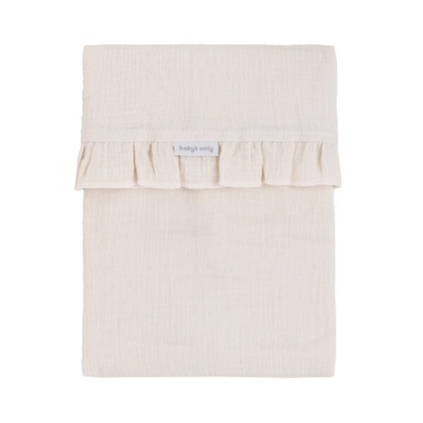 Laken Wieg Baby's Only Ruffle Calm Warm Linen - Afbeelding 1