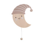 Wandlamp Baby's Only Heaven Maan Clay/Warm Linen