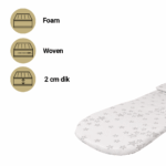 Matras Kinderwagen Chipolino Grey Stars