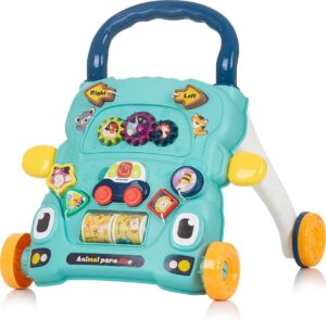 Loopwagen Chipolino Musical Funny Animals Blue