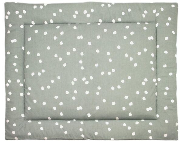 Boxkleed Briljant Baby Spots Stone Green - Afbeelding 1
