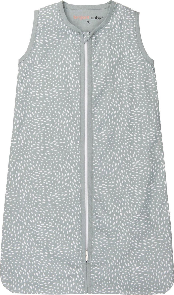 Slaapzak Zomer Briljant Baby Minimal Dots Green 90cm - Afbeelding 1