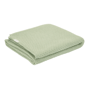 Deken Wieg Little Dutch Pure Sage Gebreid